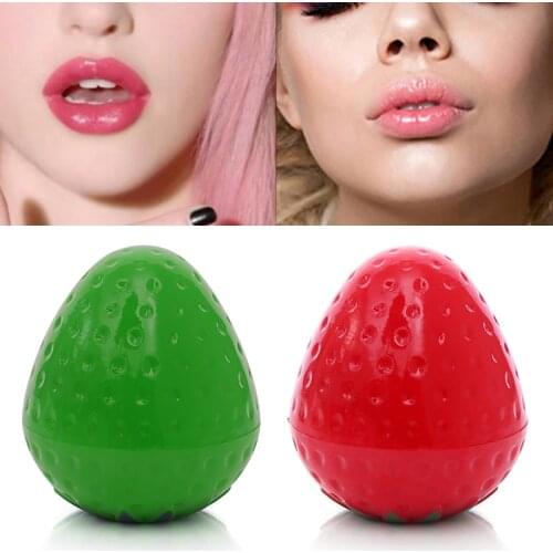 8ml Strawberry Moisturizer Lip Balm Natural Plant Makeup Lips Protect Nutritious Long Lasting Lip Gloss Cosmetic Lip Care TSLM1