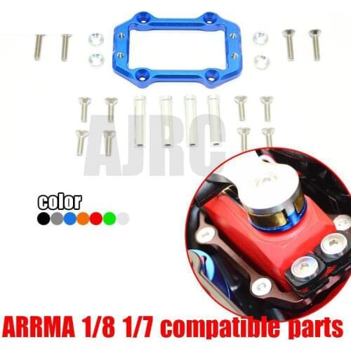 ARRMA 1/8 1/7 MOJAVE/TYPHON/SENTON/KRATON/OUTCAST/TALION is suitable for Aluminum alloy servo mount AR320193