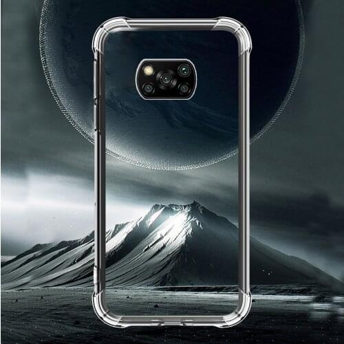 For Xiaomi Poco X3 NFC Case Shockproof Soft Transparent Back Phone Cover On Xiomi Xaomi Xiami Poco X3 Pro PocoX3 Clear Coque