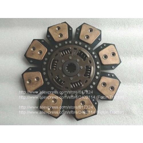 Clutch disc for Foton Lovol tractor, part number: PTA750.211.200 (same as PTA750.21.200) ,diameter 310mm, 10 splines