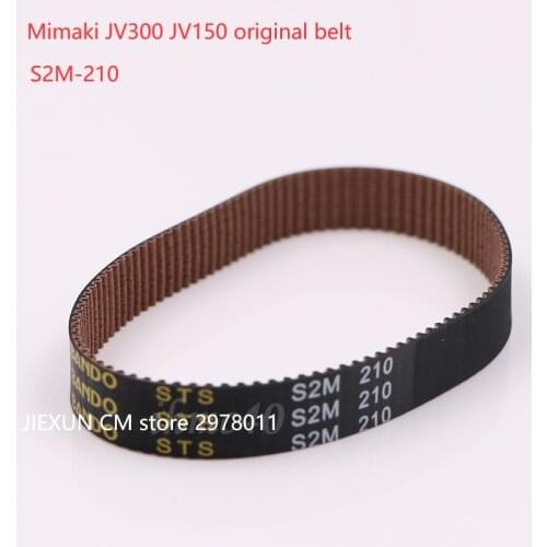 For Mimaki JV300 JV150 original CR belt Y axis motor timing belt S2M-210 -10mm JV300 printer O ring belt