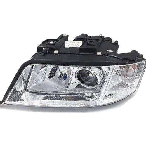 Headlights Assembly for 1999 2000 2001 2002 Audi A6 C5 Headlamp Assembly with Motor