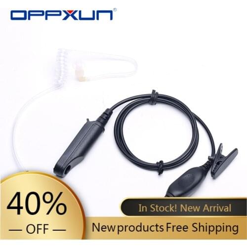 OPPXUN Hot Sale Waterproof Covert Air Acoustic Tube Headset For BaoFeng UV-XR UV-9R Plus/ BF-9700/A-58 GT-3WTP Two Way Radio