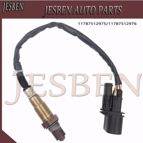 JESBEN 5PCS/LOT 2*11787512975 1*11787512976 1*11787506539 1*11787506531 Oxygen Sensor for BMW