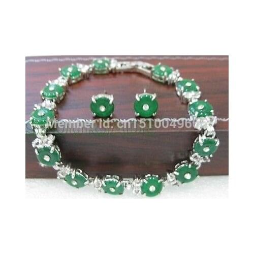 Hot sale Fashion jewelry Set Nature STONE bracelet Earring