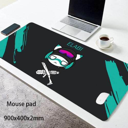 Cool Rainbow Six Siege 90x40cm Rubber Super Large PC Mousepad Gamer Gaming Mouse Pads XL Desk Keyboard Mat for Computer Laptop