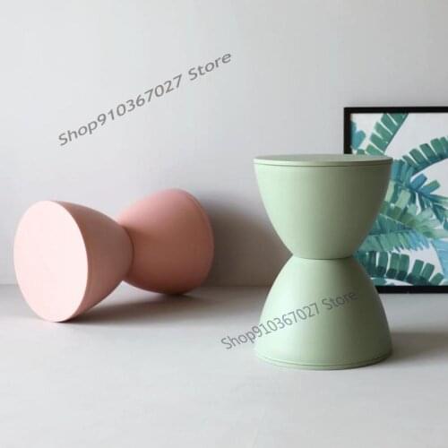 Nordic entrance to change shoes stool minimalist bed and breakfast bench childrens low stool thickened creative dressing stool