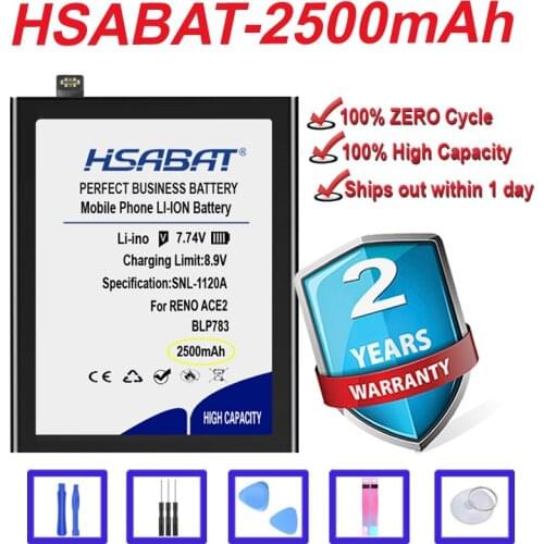 Top Brand 100% New 2500mAh BLP783 Battery for OPPO RENO ACE2 ACE 2 in stock