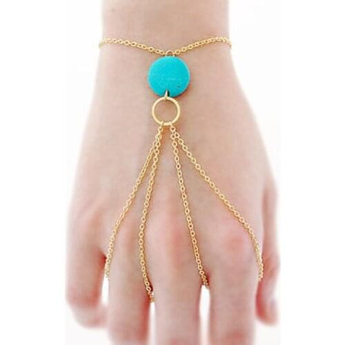 2017 new present Bracelets Vintage synthetic bracelet & Bangle for women bijouterie pulseira feminina mujer jewelry