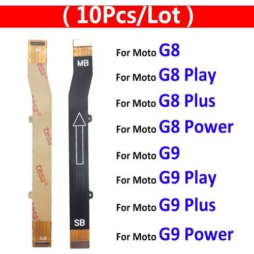 10pcs/lot For Motorola Moto One P30 Play G8 Plus Play Power One Hyper Main FPC LCD Display Connect Mainboard Flex Cable