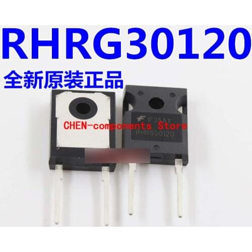 10pcs RHRG30120 30120 TO247 diode 30A 1200V