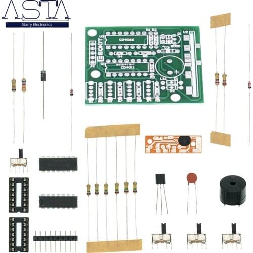 16 Music Box Sound Box Electronic Production DIY Parts Components Accessory Kits green