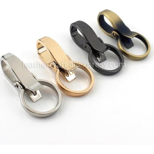 1x Metal Snap Hook Trigger Lobster Clasp Clip Spring Gate for Leather Craft Bag Strap Belt Webbing Keychain