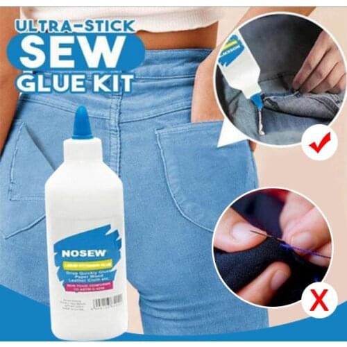 30ml Ultra-stick Sew Glue Durable Stitch Liquid Sewing Glue Universal for Fabric VDX99