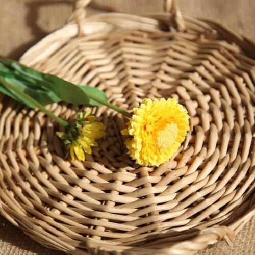 5 PCS 15.3" Lengt Artificial Silk And Plastic Flowers Fake Plant Arrangements Home Wedding Decoration In Stock Drop Shipping