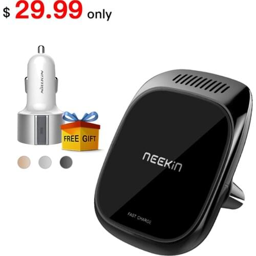 Nillkin Aroma Diffuser Magnetic Wireless Car Charger Holder for Samsung Galaxy S10 S10+ S9 for Xiaomi 9 for iPhone Xs Max X Xr