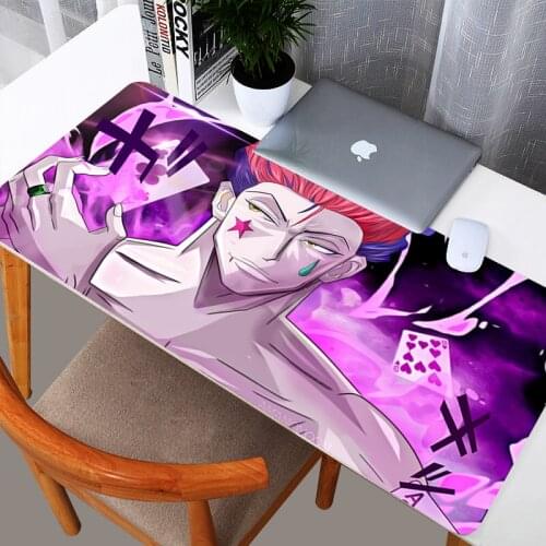 Hunter X Hunter Large Game Mouse Pad Computer Hot Sell MousePad Natural Rubber Cartoon Kawaii Art Carpet Home Desk Mat Skipoem