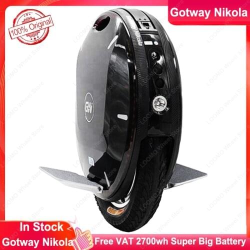 2021 Gotway Nikola Plus Electric unicycle 100V 2700WH 1800WH max speed 60km/h,battery life 230km,monowheel scooter