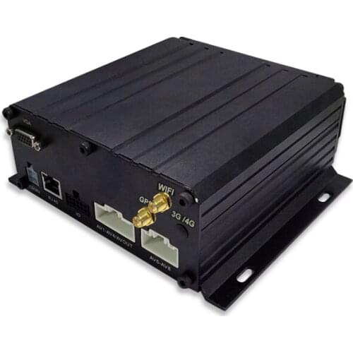 GPS WiFi MDVR AHD 1080P 6 Channels SD Card HDD Vehicle Car Trailer Truck Taxi School Bus Mobile DVR