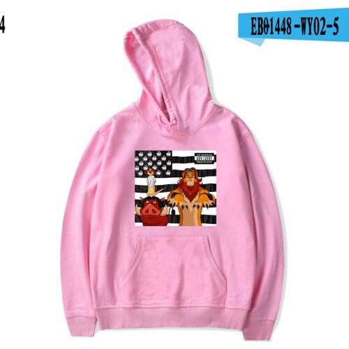 New Style Hakuna Matata Hoodie Men And Women Pullovers Graphic Unisex Hoody Cartoon 90s Lion King Pattern Oversize Long Sleeve