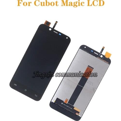 100% New 5.0'' For Cubot Magic LCD display + touch screen digitizer component replacement with cubot magic glass components
