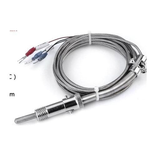 New Compression spring type thermal resistance thermocouple Pt100 temperature controller probe sensor WZPT-01