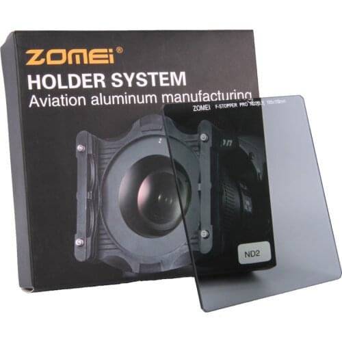 ZOMEi 100*100mm PRO HD Optical Glass Squarem 18 Layers Neutral Density filter ND1000/64/8/4/2