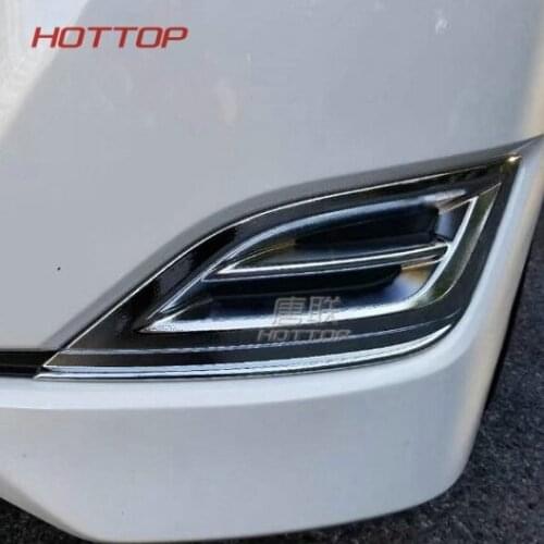 Front+Rear Fog Lamp Cover Garnish Trim For Toyota NOAH 80 car styling