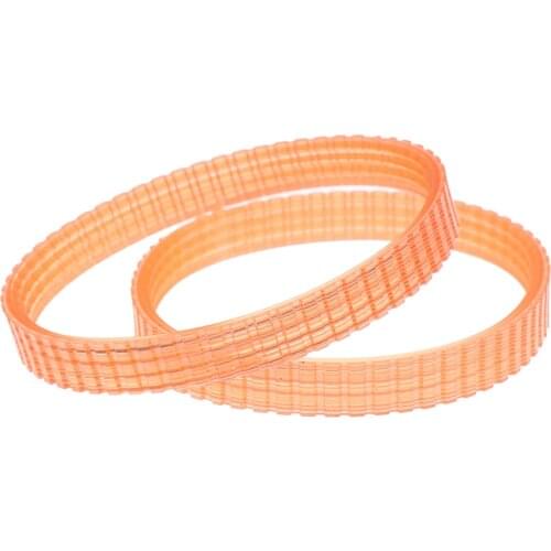 2pc Electric Planer Drive Driving Belt For Makita 1900B Belt 238MM Girth Electric Planer Belt Orange Electric Planer Accessories