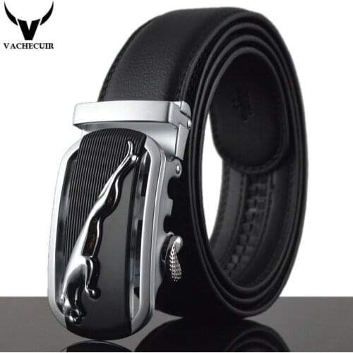 Belt Men Luxury Famous Brand Designer High Quality Male Genuine Leather Strap Automatic Buckle Belt Ceinture Homme LY25-0336