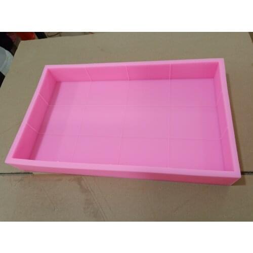 Silicone Soap Loaf Mold Rectangular Flexible Cold Process Soap Mould with Liner DIY Soap Crafts Handmade Tool Mold Making Tool