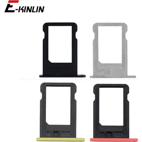 Sim Tray Card Holder Slot For iPhone 4 4S 5 5S SE 5C Replacement Parts