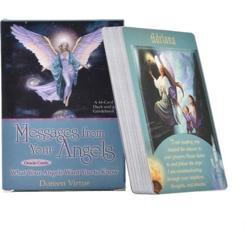 Messages From Your Angels Tarot Card Game English Tarot Deck Table Card Games Board Games Party Cards Entertainment Family Games