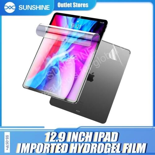 SS-057P+ Hydrogel film For iPad 12.9 inch Tablet Screen Protector film For ipad Hydrogel Protective Film for sunshine machine