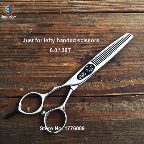 Free shipping 6.0" 30T 15%-20% off high quality lefty handed hair thinning scissors professional for barber shop, A12-630Z1Z