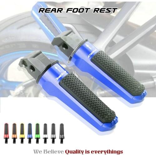 Motorcycle CNC Rear Foot Pegs Footrest Passenger Footpegs for Honda CBR600RR/ABS CBR 600/F4/F4i CB900/CB600 HORNET CB1000R/ABS