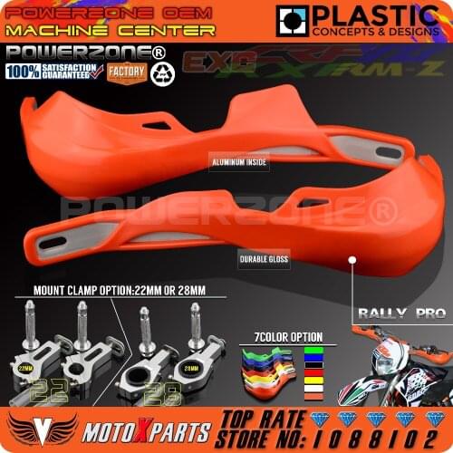 PowerZone Rally Pro Motorcycle Handguard Hand Guards Handguards Protector For KTM MX SX F Enduro EX C CRF YZF WRF KXF Motocross