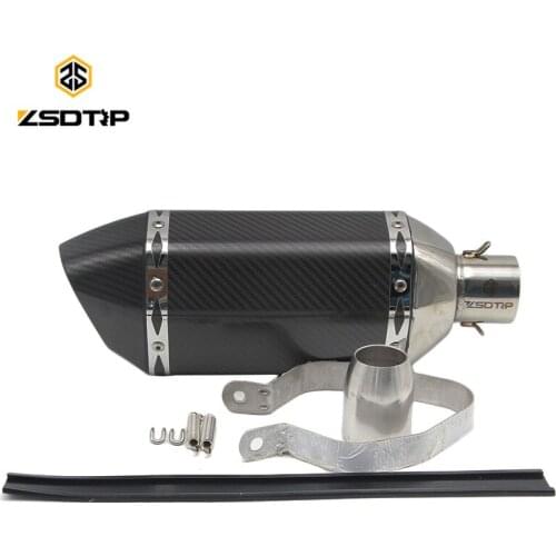 ZSDTRP racing motor modified exhaust muffler without adjustable pressure nice sound L130*200-A50.8