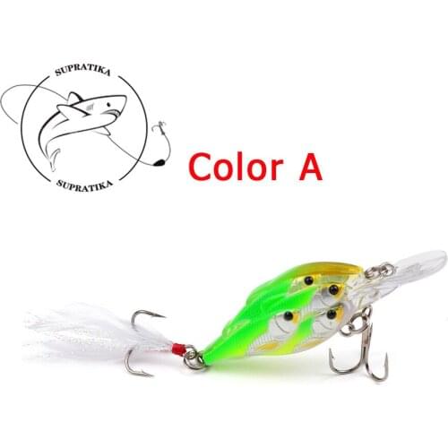 1PC 70mm/6.2g Wobblers For Trolling Crankbait Hard Bait Fishing Lures Seawater Rock Fishing Trailer Fast Boat Artificial Bait
