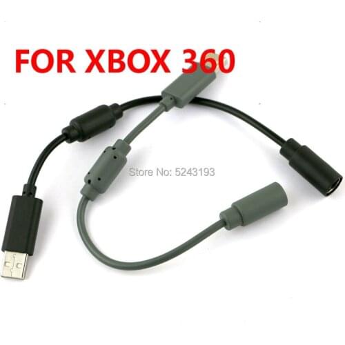 1PC 26cm For Xbox 360 Wired Controller USB Converter Cable Cord Wired PC USB Port Adapter Cable