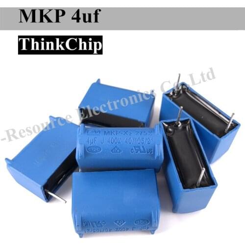 100pcs) BM MKP-X2 4uF J 275VAC 40/105/21 BLUE Induction Cooker Capacitor