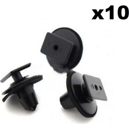 10x Sill Moulding Clip, Side Skirt & Rocker Cover Clips for Nissan 370Z and Juke
