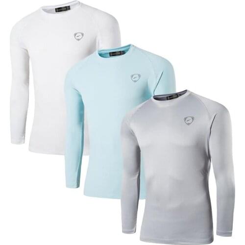 Children Big Boys 3 Pack Active Sportswear UPF 50+ Sun protection Outdoor Sport Long Sleeve T-Shirt Beach Tops LBS720 Pack