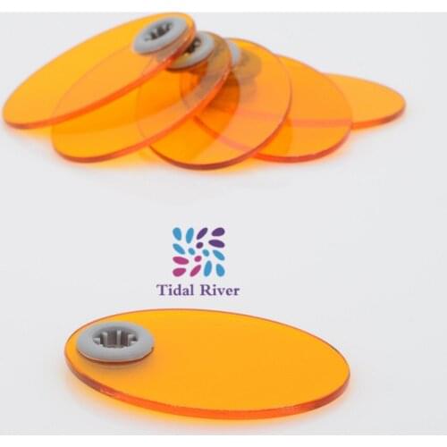 6/Pcs Dental Lab Shield Plate Shade Board Hood For Curing Light Lamp Dental Accessories