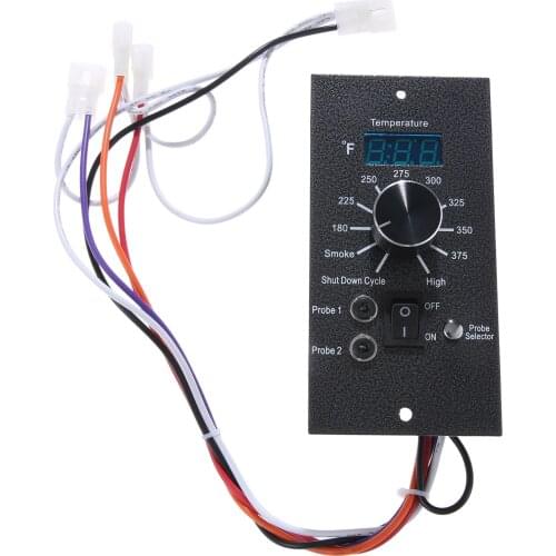 Digital Thermostat Kit With Dual Integrated Meat Probe Holes for Traeger Wood Pellet Grills # BAC365 TAILGATER JUNIOR