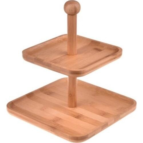 Bambum Trina 2 Tiers Square Presentation B0258