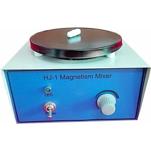 HJ-1 Laboratory Magnetic Stirrer Plate 2400RPM,Magnetism Mixer,1000ml Volume ,with Magnetic Stir bars,220v/110v