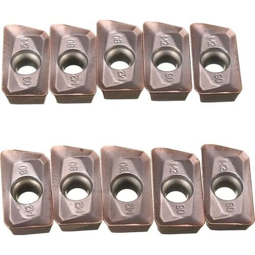 10 PCS Good quality carbide CNC blade APMT1135 APMT1135PDER -M2 VP15TF Mill Lathe Milling CNC Tools Milling Cutter
