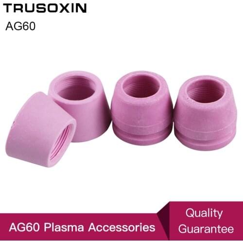 NEW 10pcs CUT60 plasma cutters accessories and consumables ceramic cup of AG60 plasma cutter torch