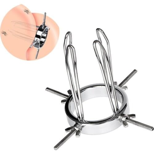 New Peep Device Vaginal Anal Dilator Long Metal Butt Plug, Anal Extender But Expansiones Dilatador Ano Bdsm Anal Sex Toys